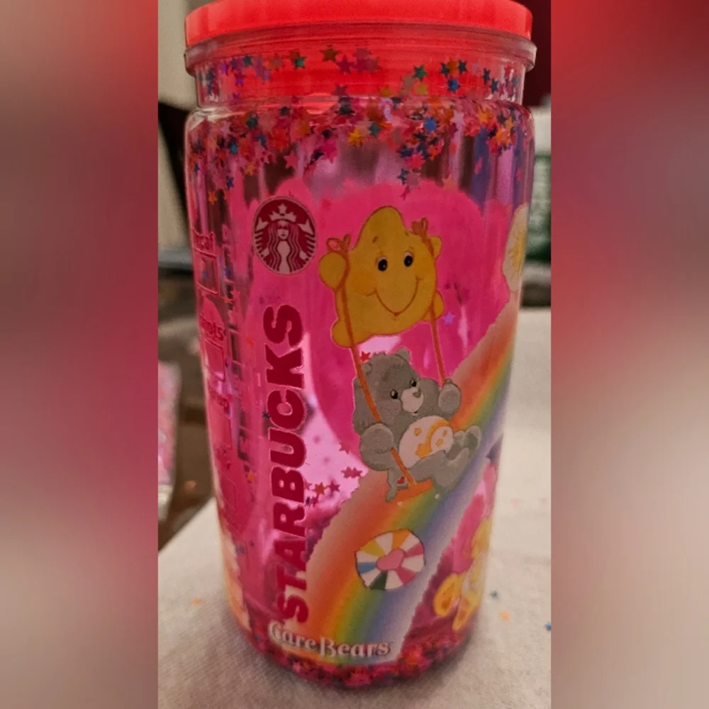 Starbucks pink tumbler